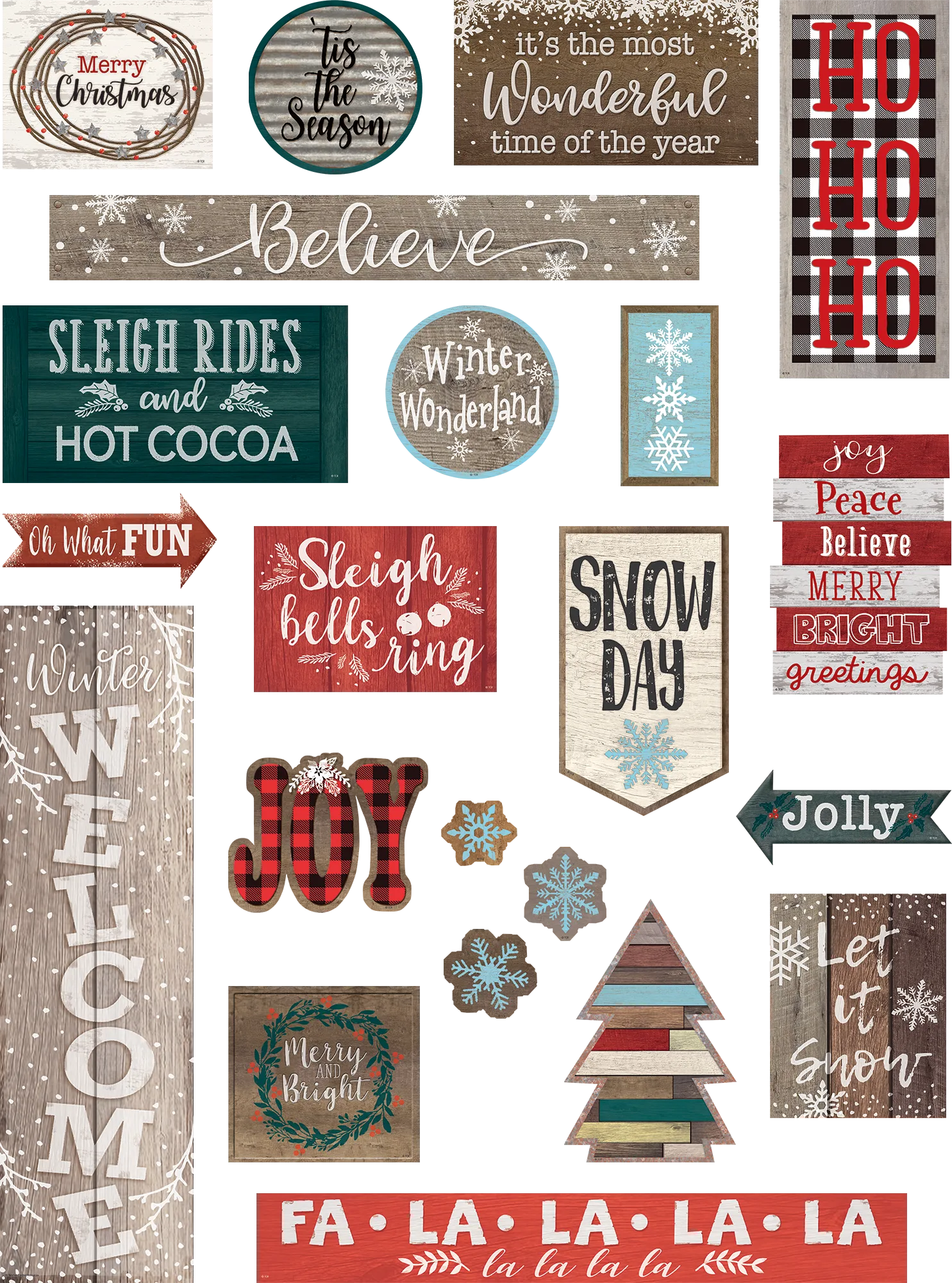 Home Sweet Classroom Winter Mini Bulletin Board
