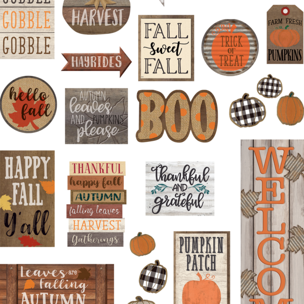 Home Sweet Classroom Happy Fall Mini Bulletin Board