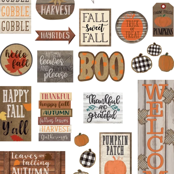 Home Sweet Classroom Happy Fall Mini Bulletin Board