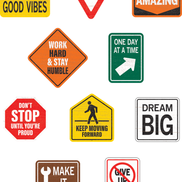 Under Construction Positive Sayings Accents