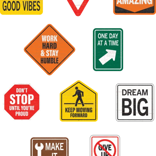 Under Construction Positive Sayings Accents