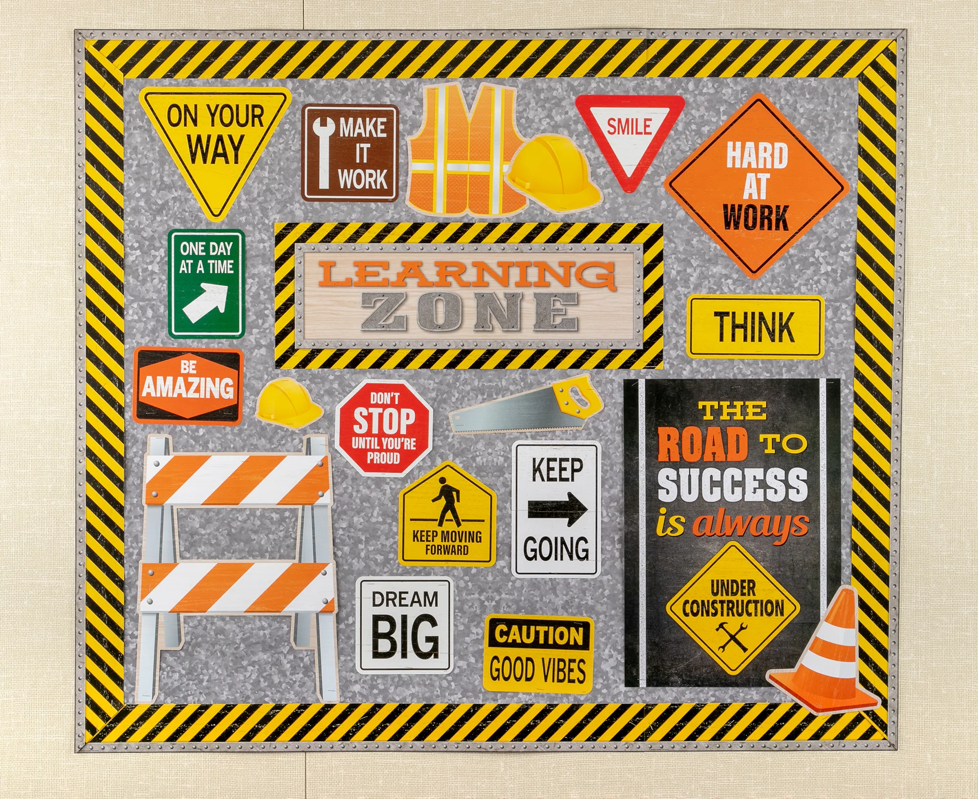 Under Construction Learning Zone Bulletin Board - Image 2