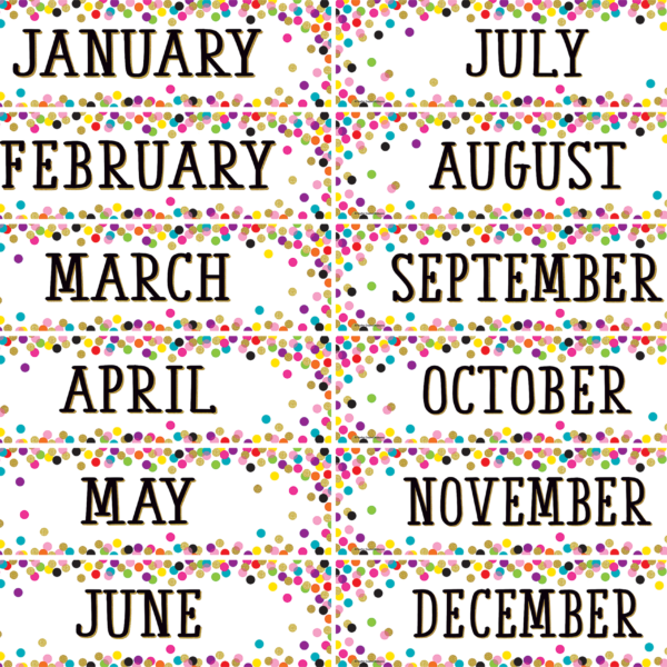 Confetti Monthly Headliners