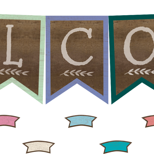 Home Sweet Classroom Pennants Welcome Bulletin Board