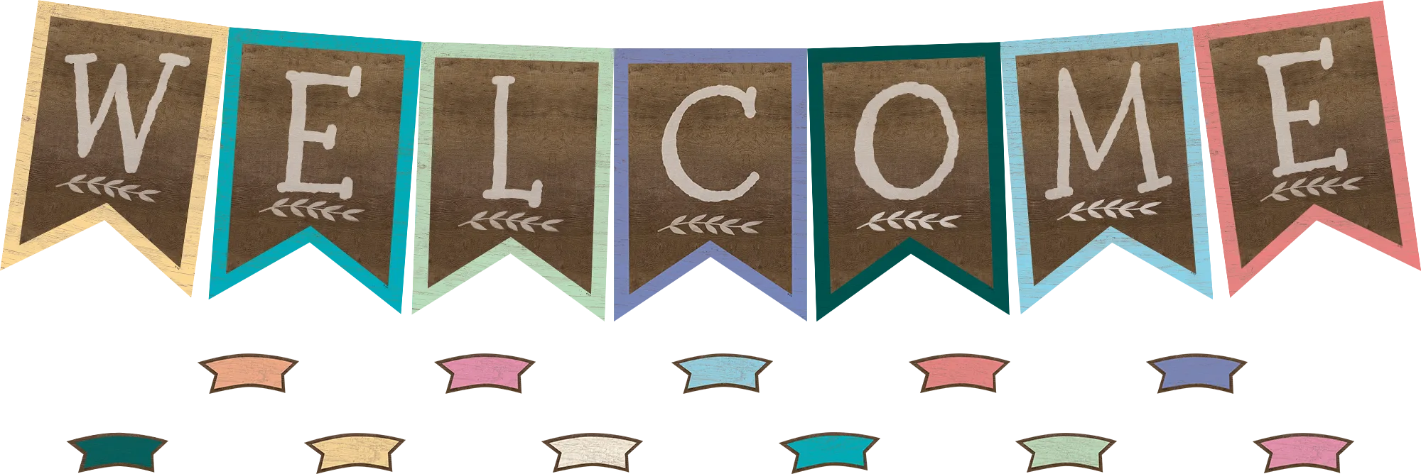 Home Sweet Classroom Pennants Welcome Bulletin Board