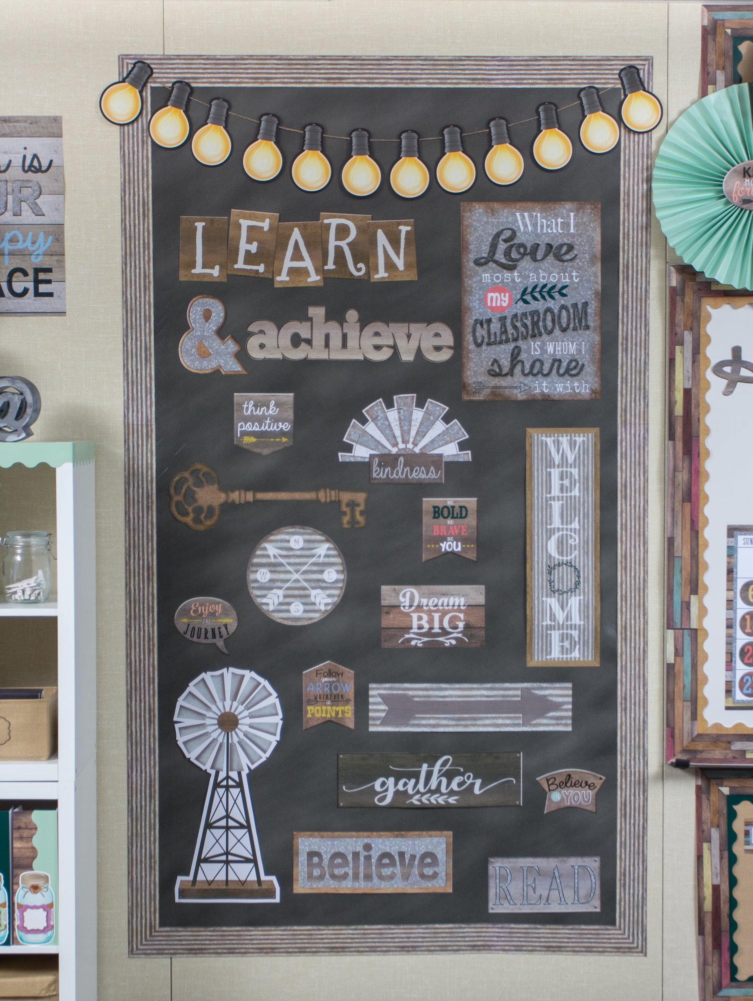 Home Sweet Classroom Wall Décor Bulletin Boar - Image 2