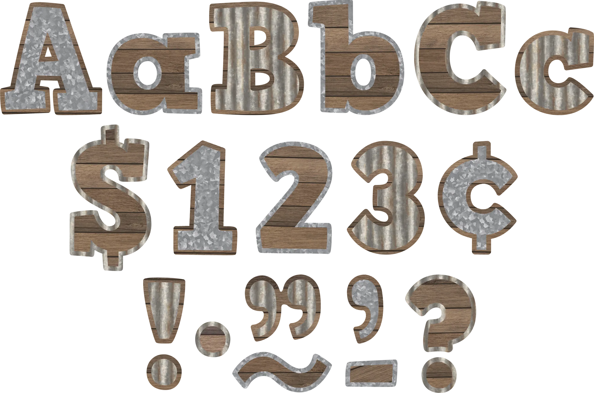 Home Sweet Classroom Bold Block 4" Letters Combo Pack