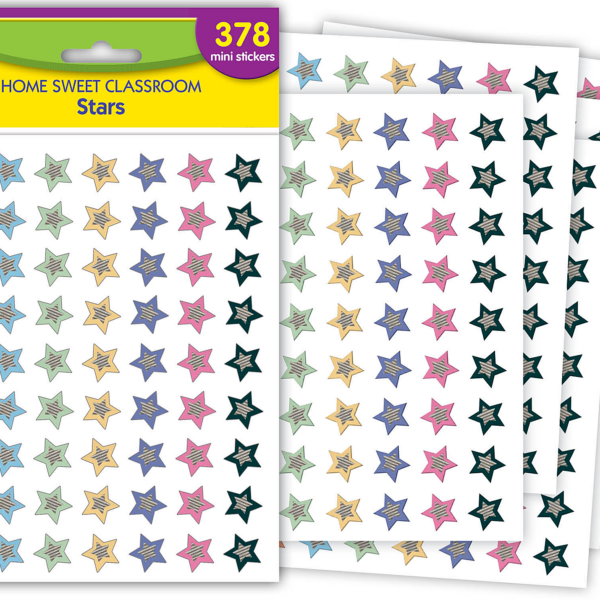 Home Sweet Classroom Stars Mini Stickers