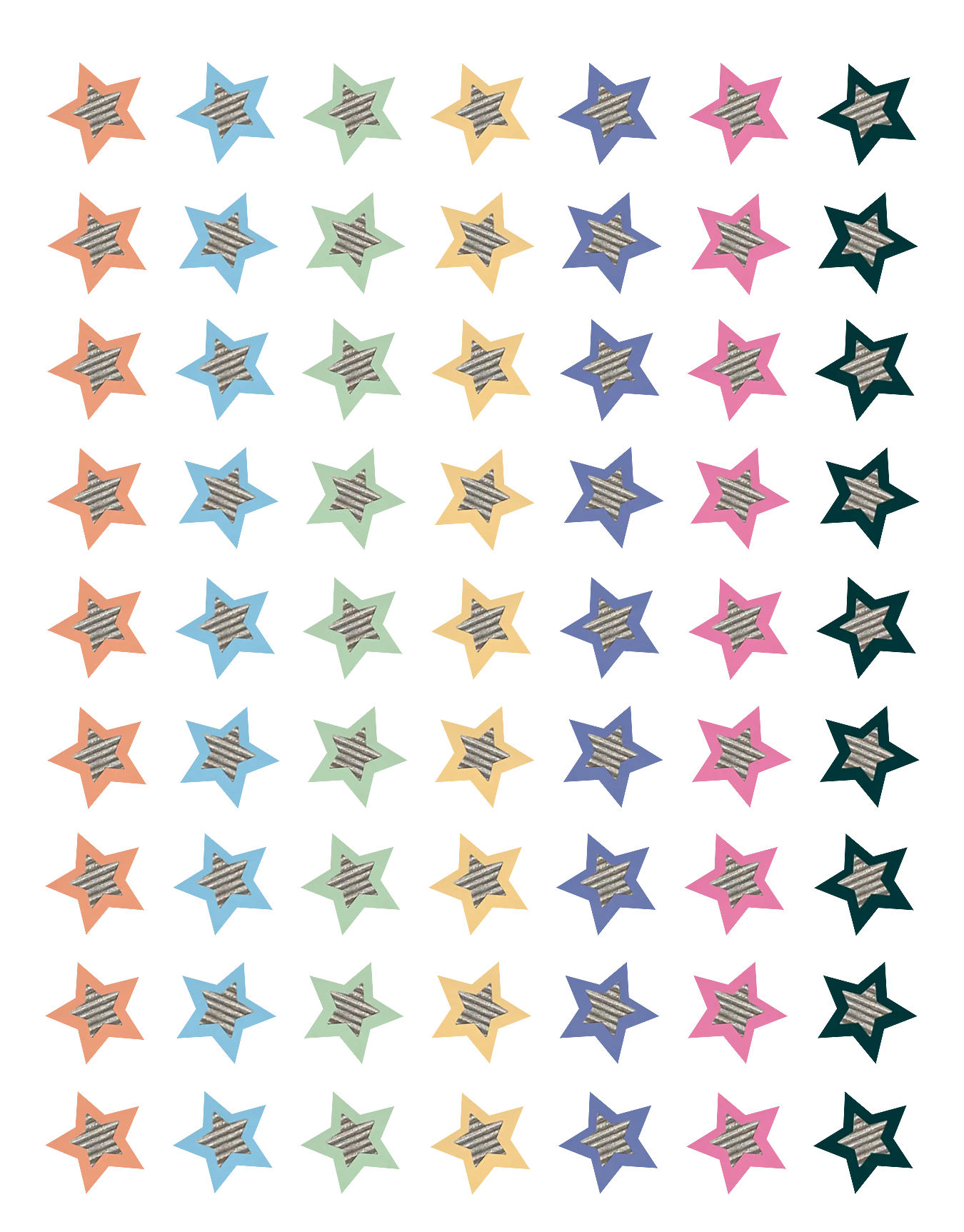 Home Sweet Classroom Stars Mini Stickers - Image 2