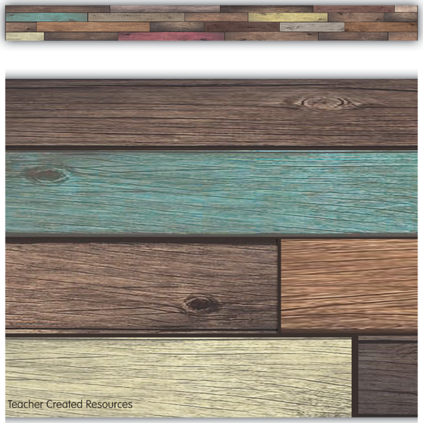 Reclaimed Wood Straight Border Trim