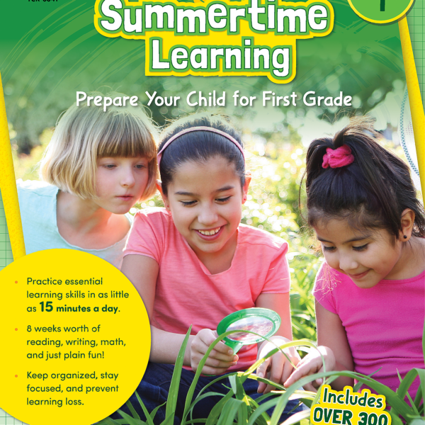 Summertime Learning, Second Edition (Prep. for Gr. 1)