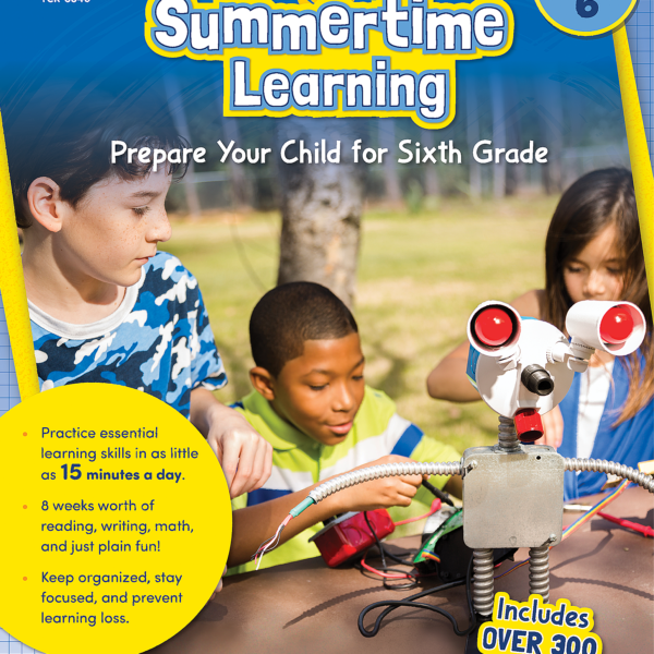 Summertime Learning, Second Edition (Prep. for Gr. 6)