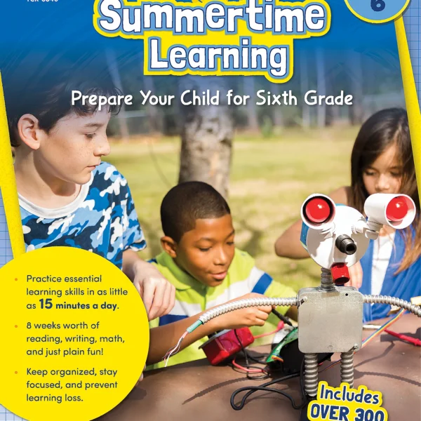 Summertime Learning, Second Edition (Prep. for Gr. 6)