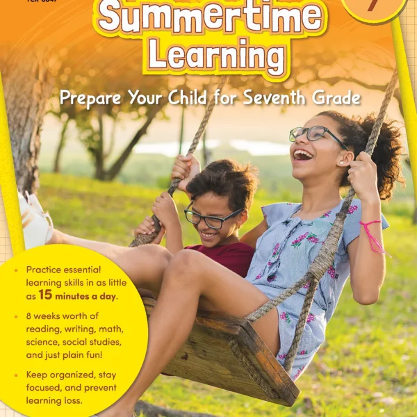 Summertime Learning, Second Edition (Prep. for Gr. 7)