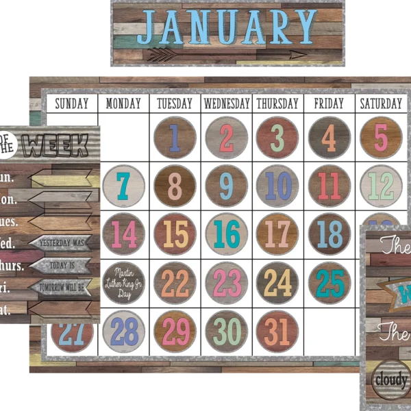 Home Sweet Classroom Calendar Bulletin Board