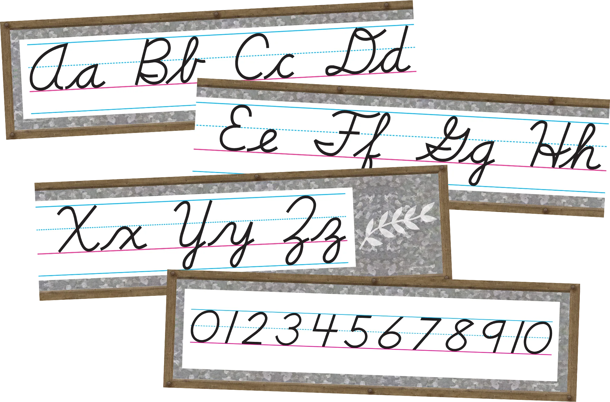 Home Sweet Classroom Cursive Mini Bulletin Board - Image 2