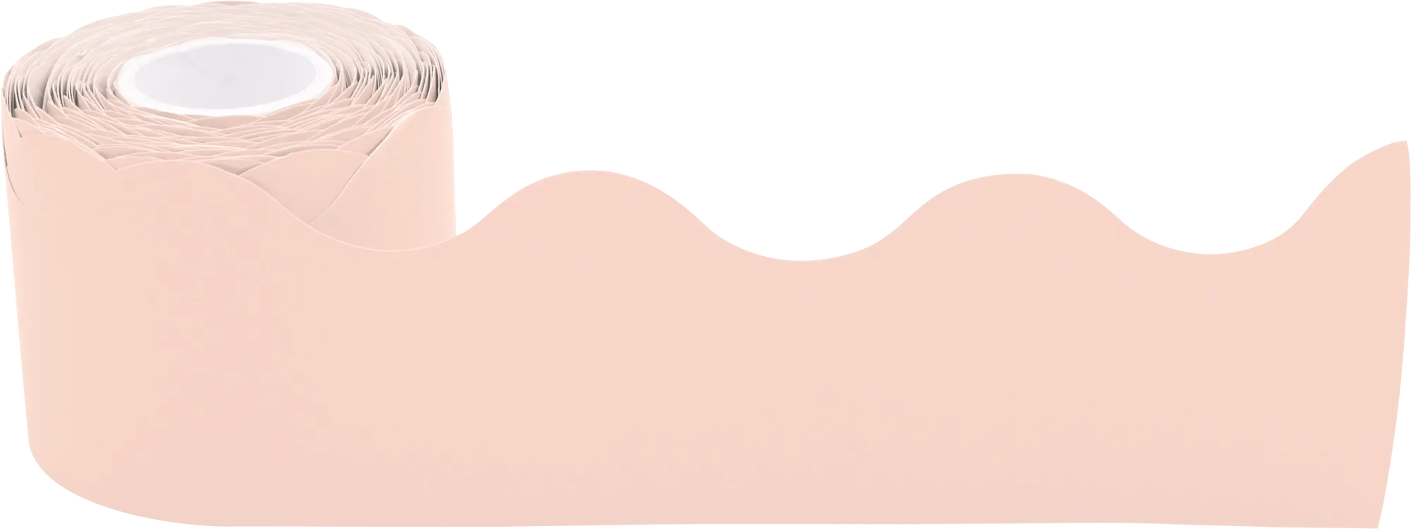 Blush Scalloped Rolled Border Trim - Image 2