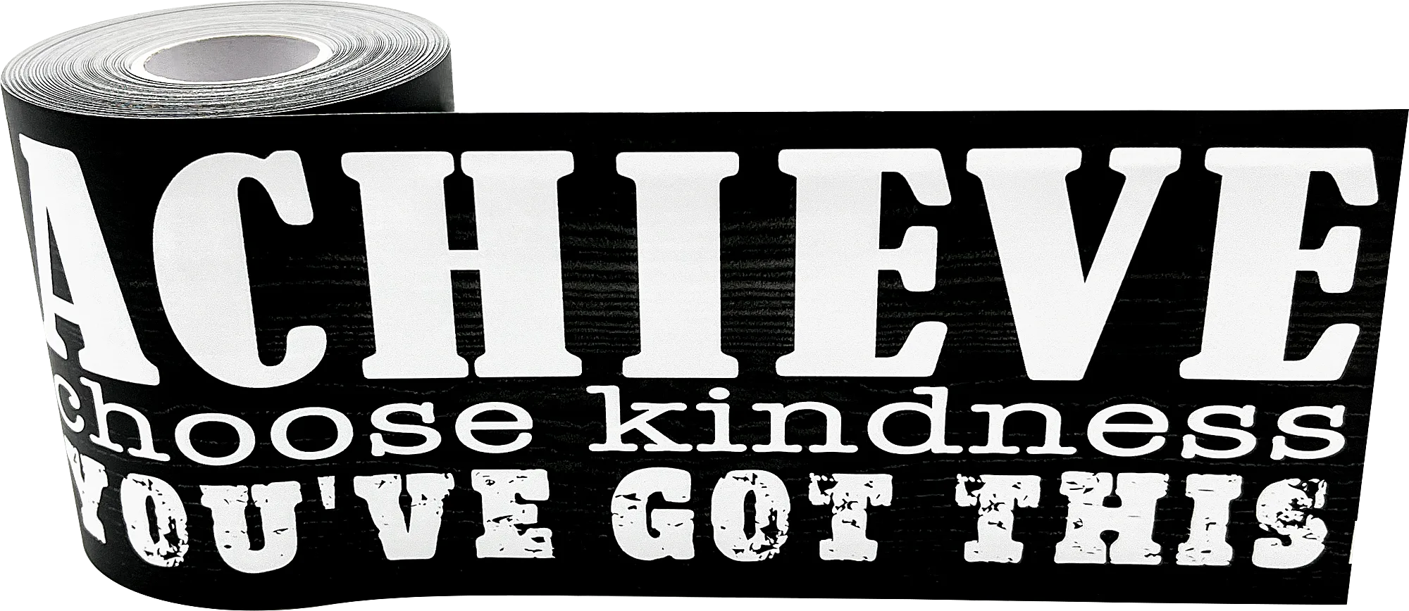 Modern Farmhouse Positive Sayings Straight Rolled Border Trim - Image 2