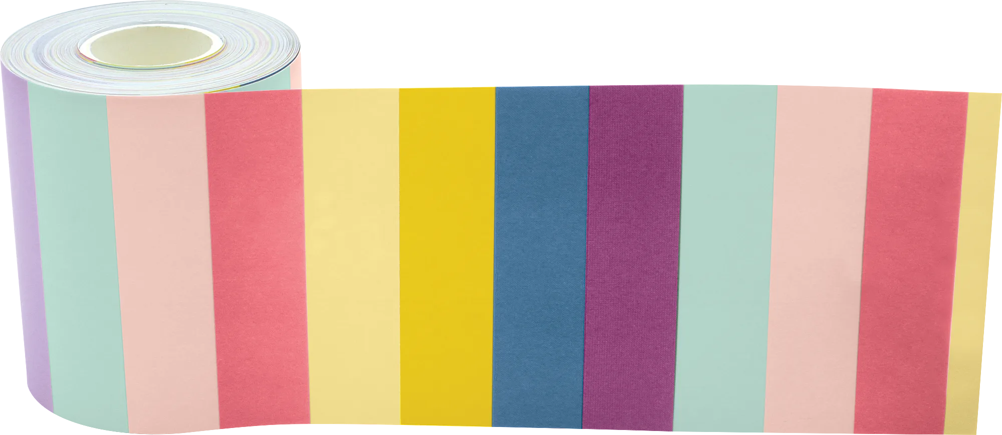 Oh Happy Day Stripes Straight Rolled Border Trim - Image 2