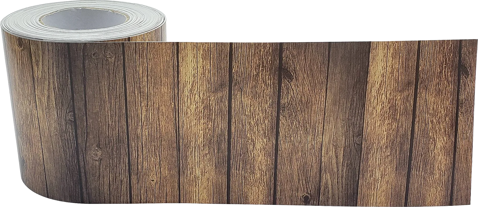Dark Wood Straight Rolled Border Trim - Image 2