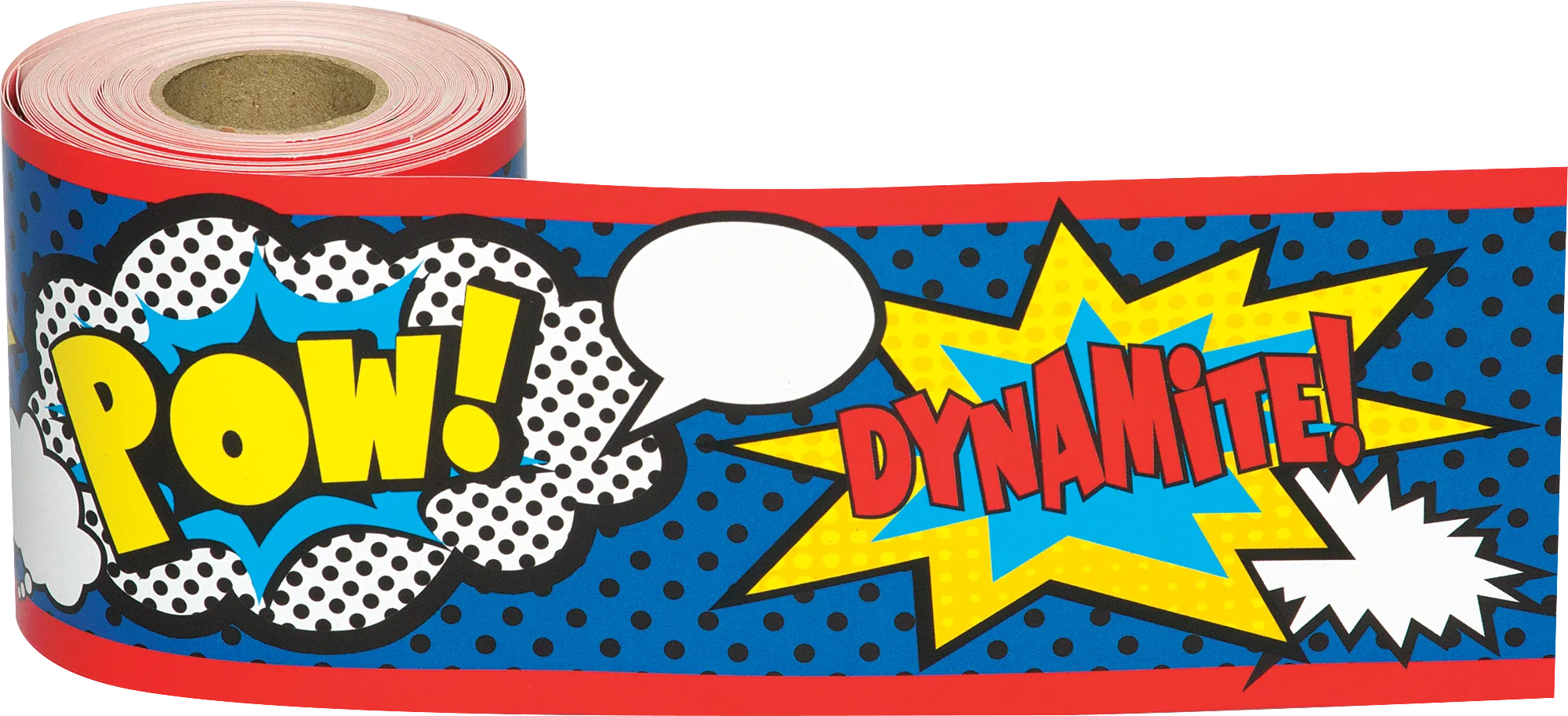 Superhero Straight Rolled Border Trim - Image 2