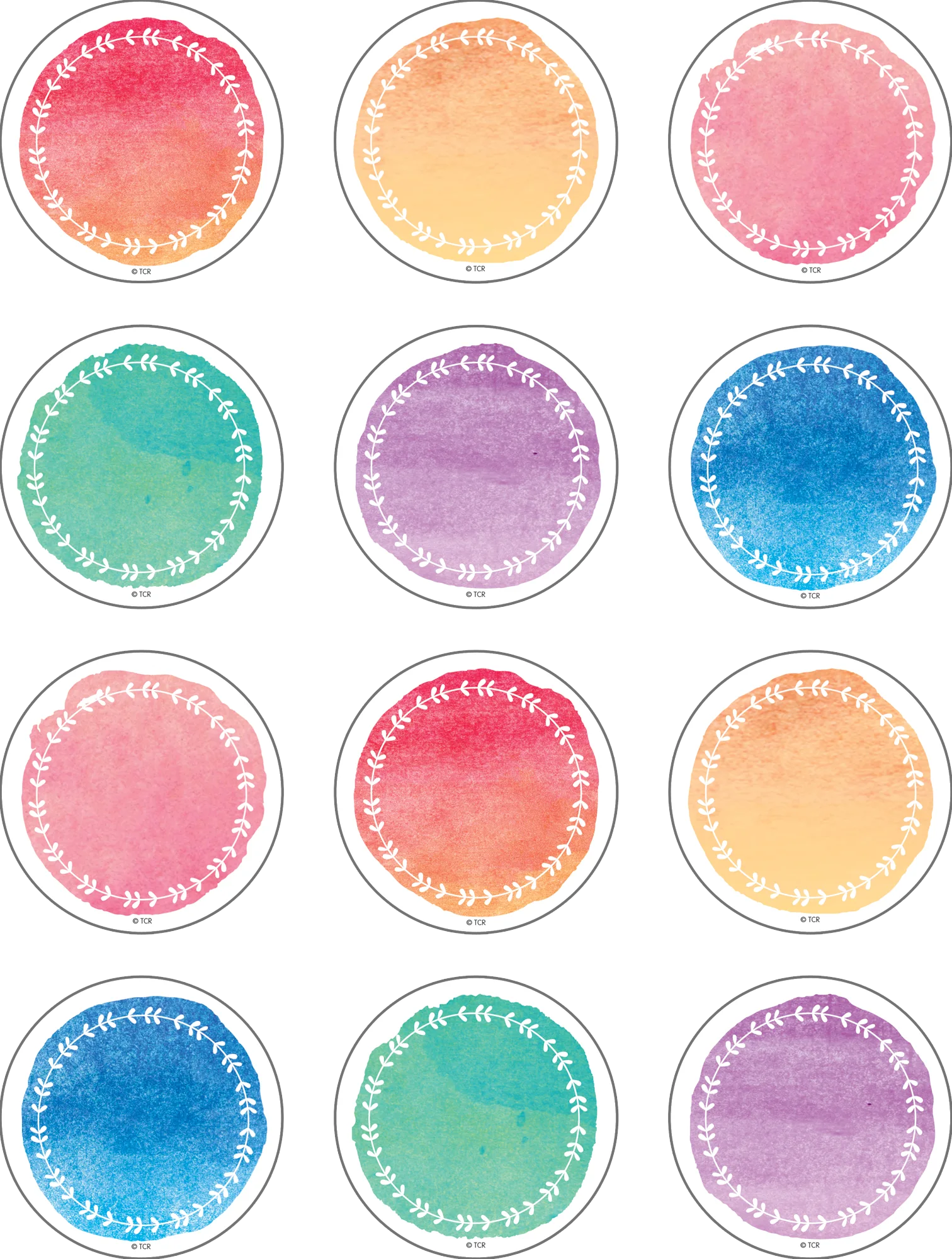 Watercolor Mini Accents