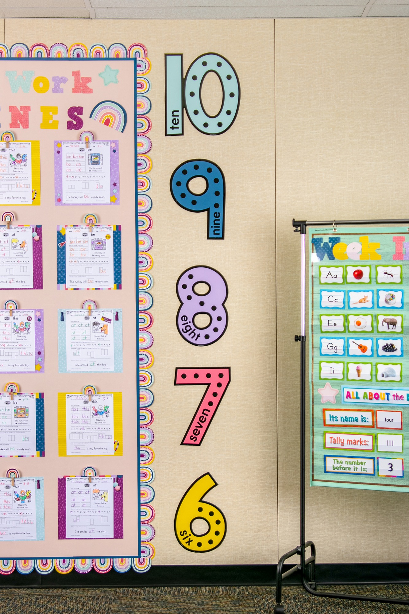 Oh Happy Day Jumbo Numbers Bulletin Board - Image 2
