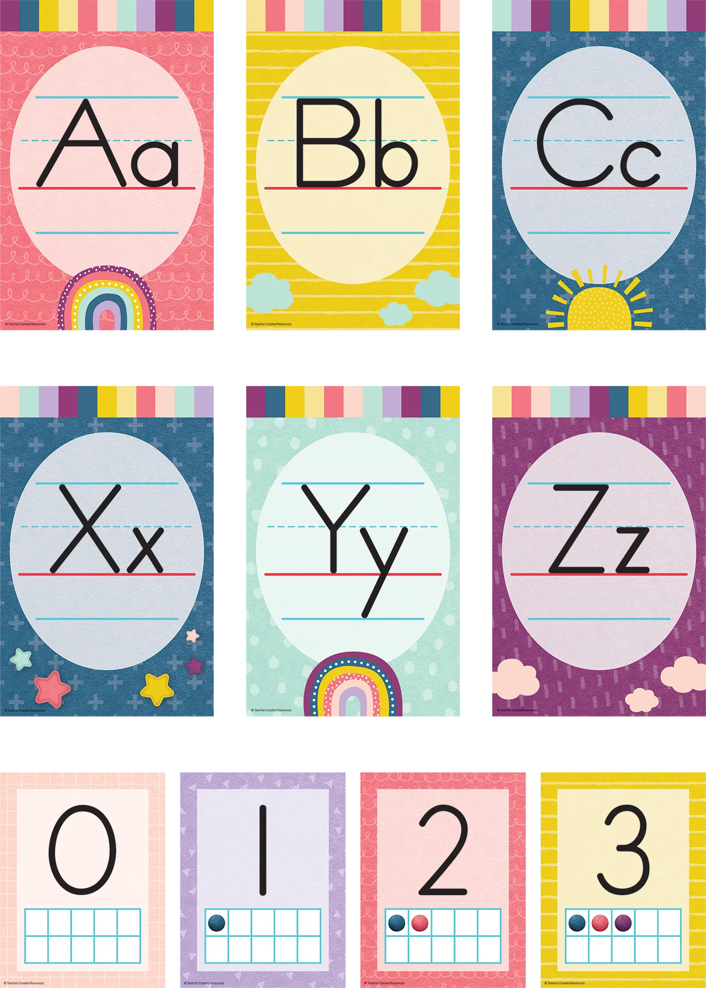 Oh Happy Day Alphabet Bulletin Board