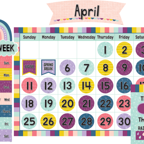 Oh Happy Day Calendar Bulletin Board