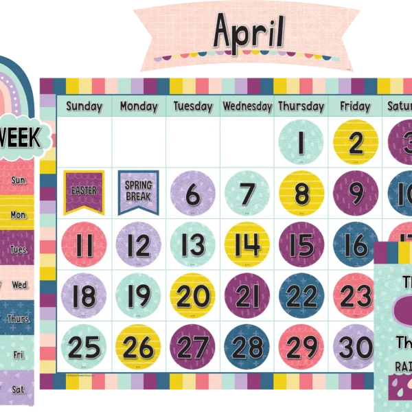 Oh Happy Day Calendar Bulletin Board