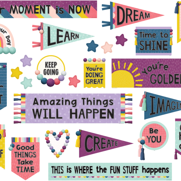Oh Happy Day Positive Mini Bulletin Board