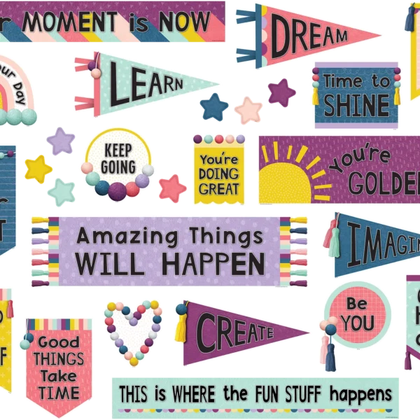 Oh Happy Day Positive Mini Bulletin Board