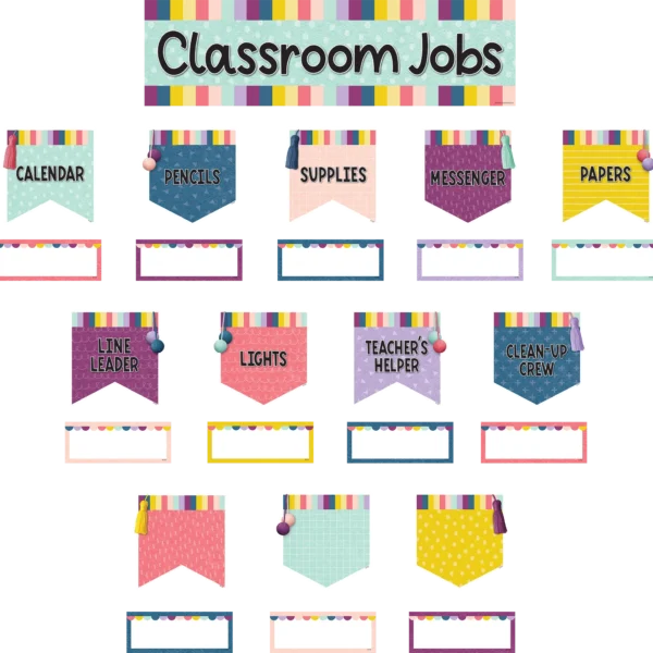 Oh Happy Day Classroom Jobs Mini Bulletin Board
