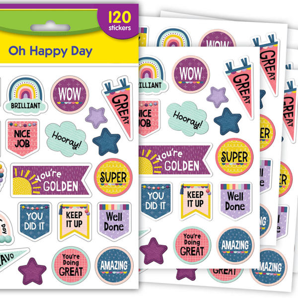 Oh Happy Day Stickers