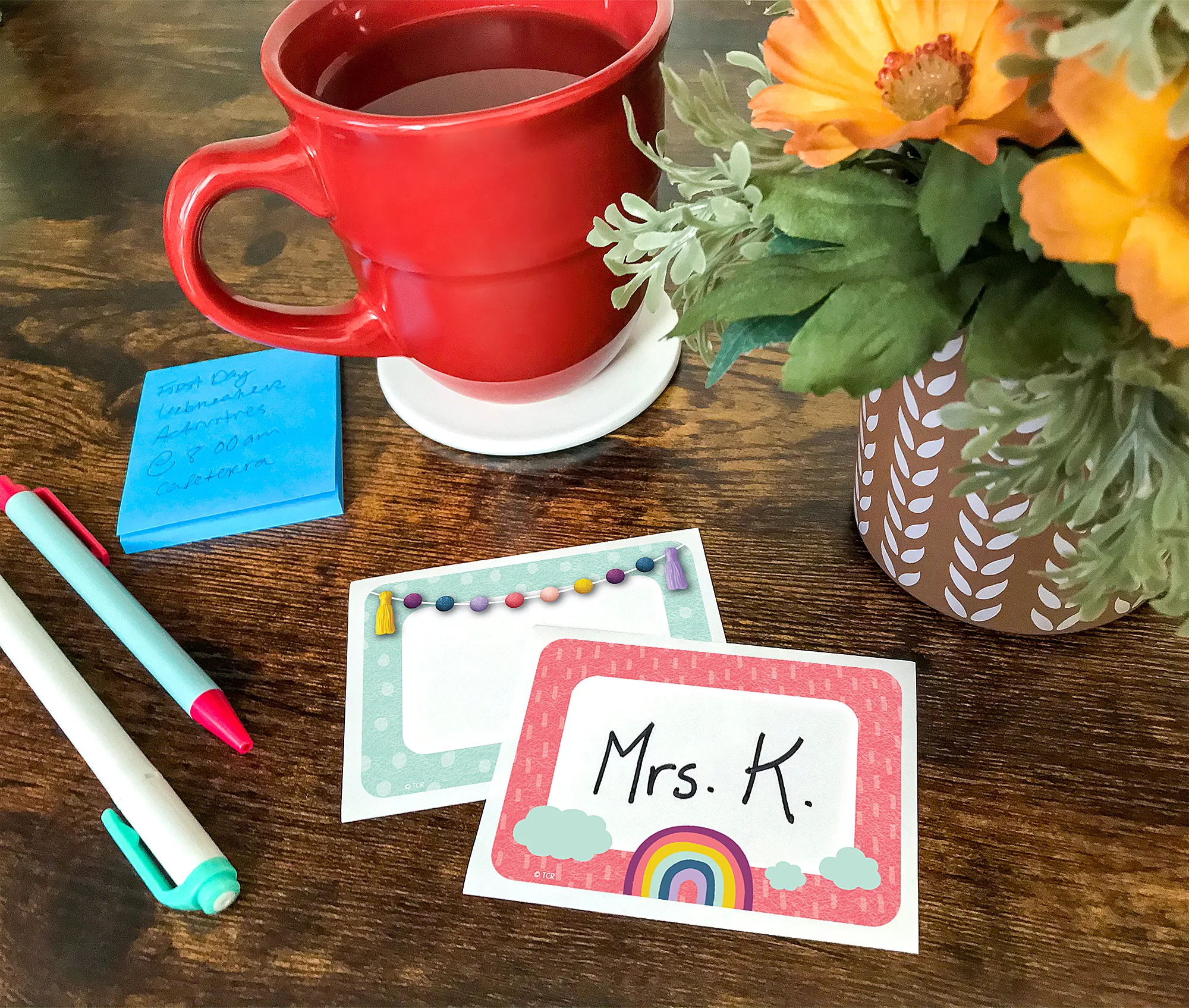 Oh Happy Day Name Tags/Labels - Multi-Pack - Image 2