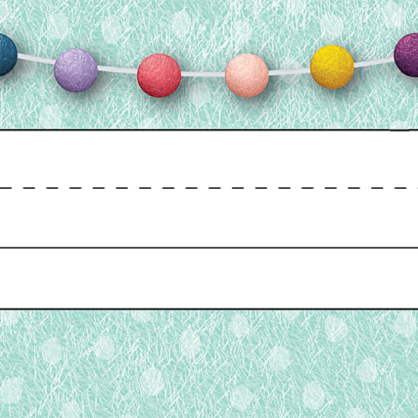 Oh Happy Day Flat Name Plates