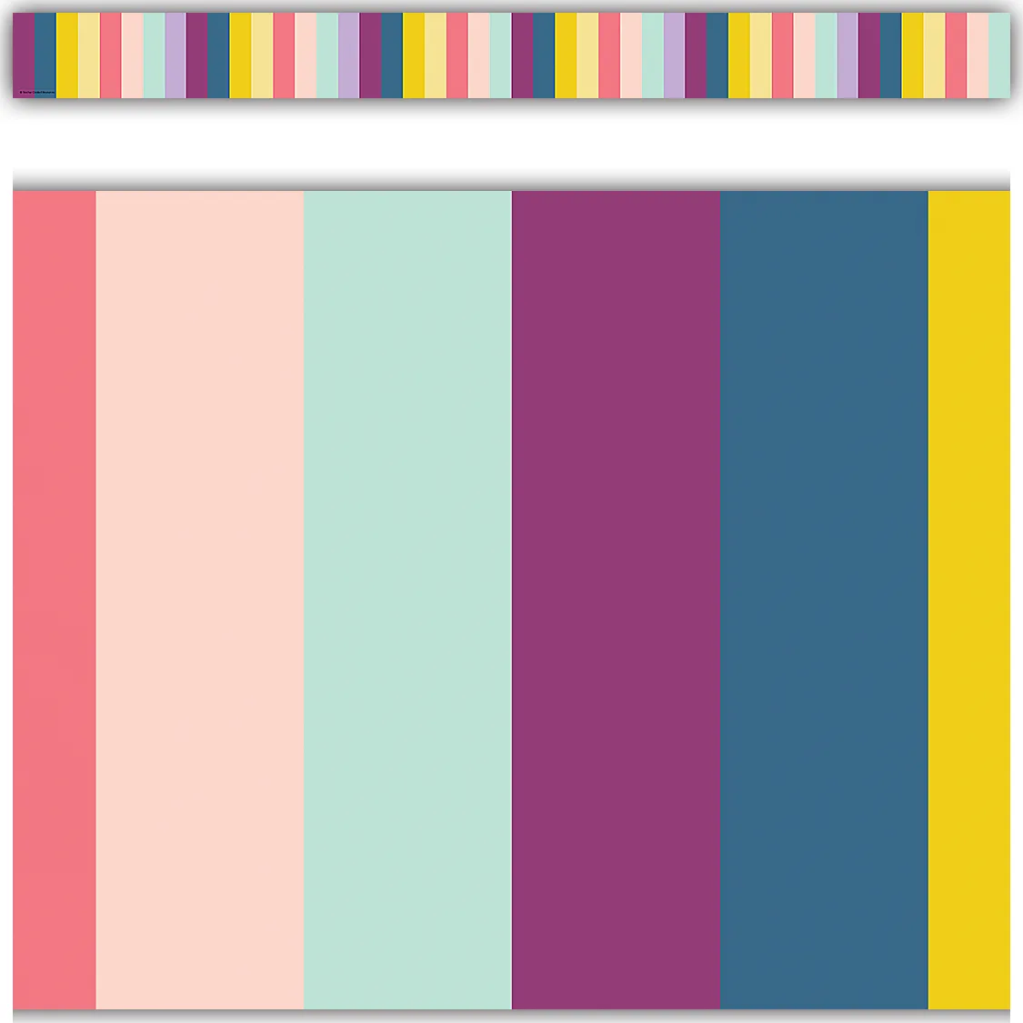 Oh Happy Day Stripes Straight Border Trim
