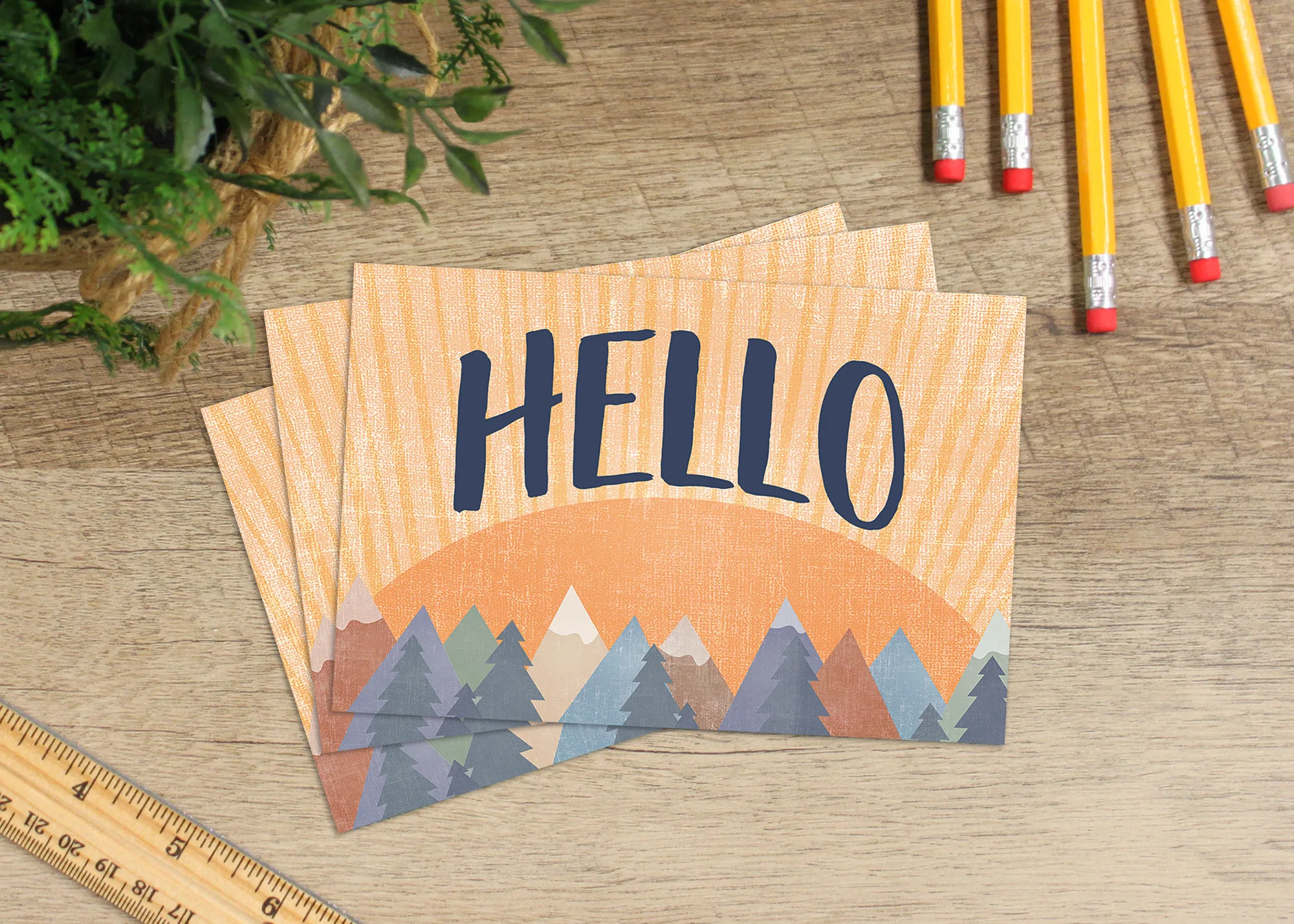 Moving Mountains Hello Postcards - Image 2