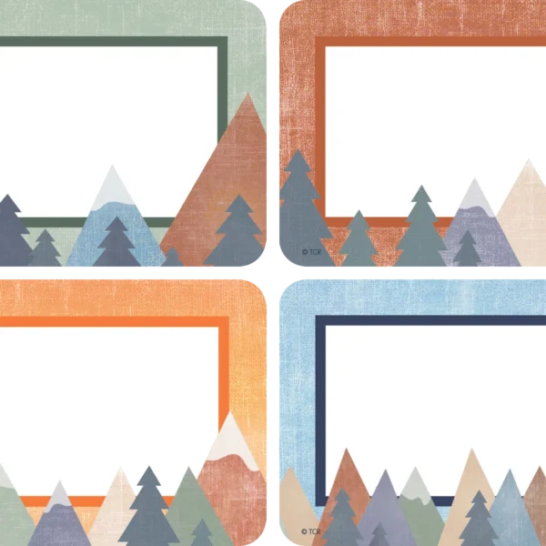 Moving Mountains Name Tags/Labels - Multi-Pack
