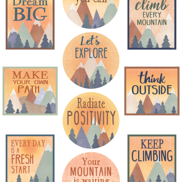 Moving Mountains Positive Sayings Accents