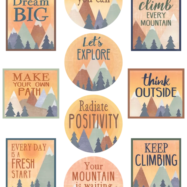 Moving Mountains Positive Sayings Accents