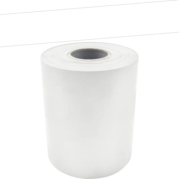 White Straight Rolled Border Trim