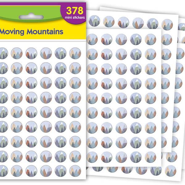 Moving Mountains Mini Stickers