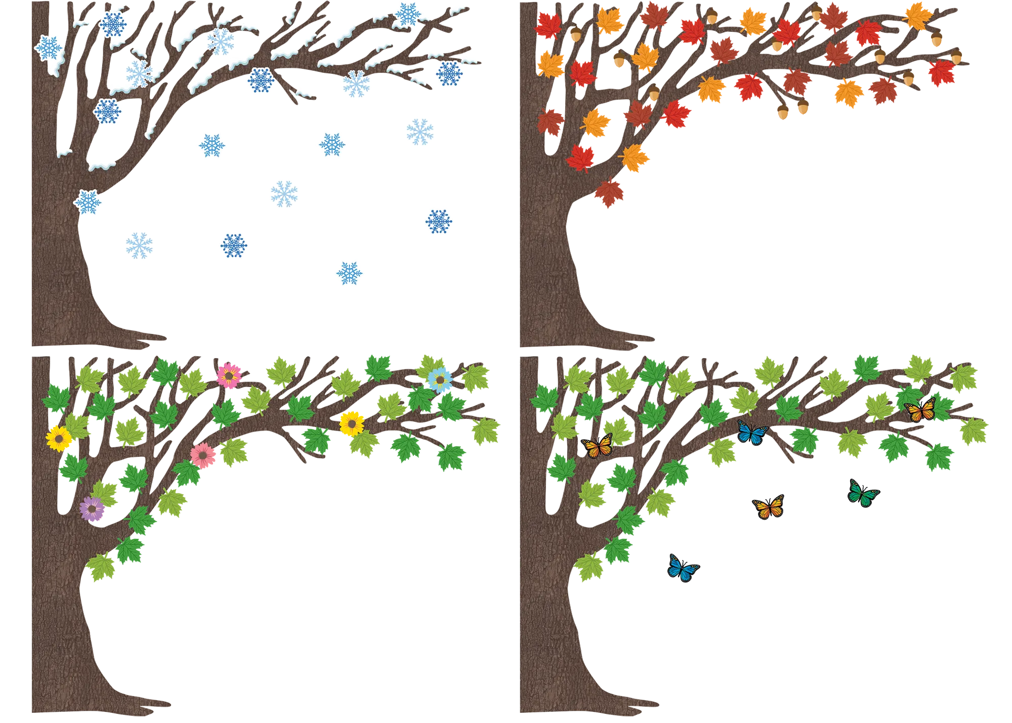 Tree for All Seasons Bulletin Board