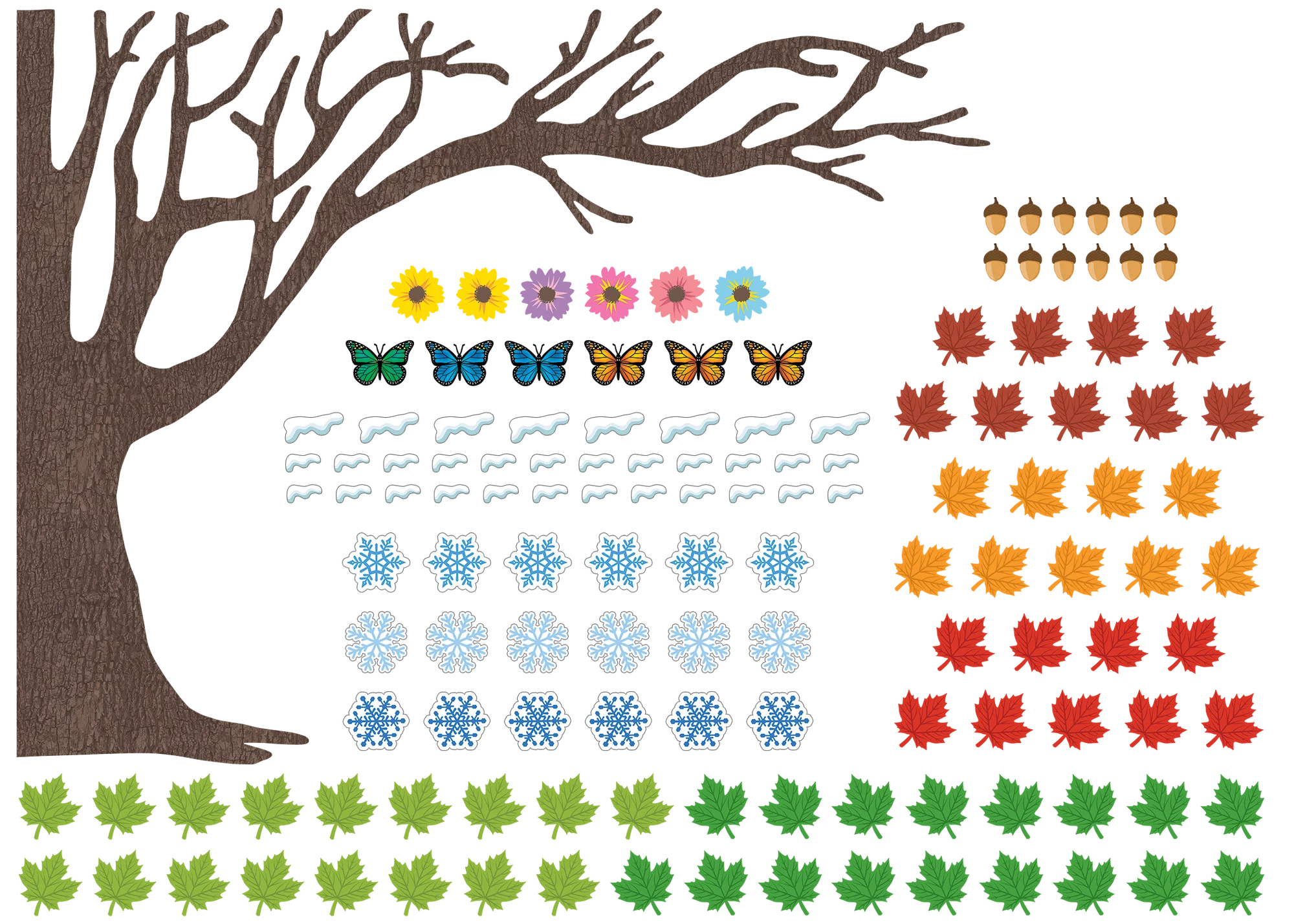 Tree for All Seasons Bulletin Board - Image 2