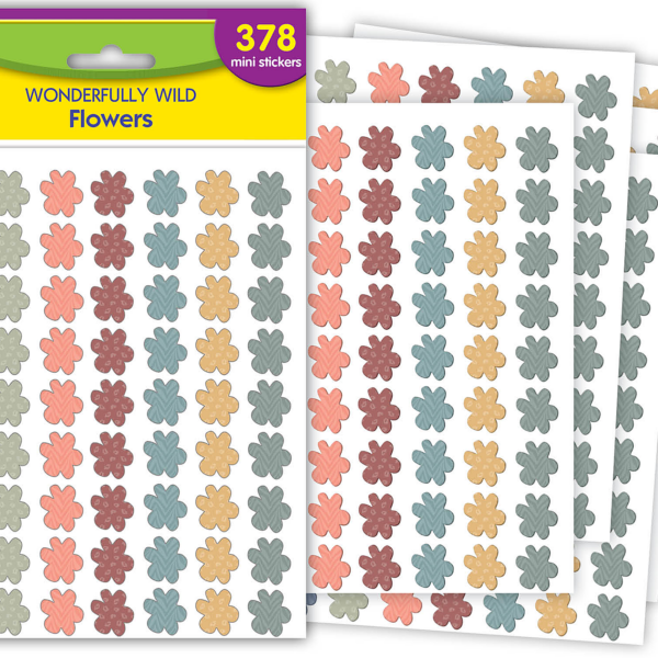 Wonderfully Wild Flowers Mini Stickers