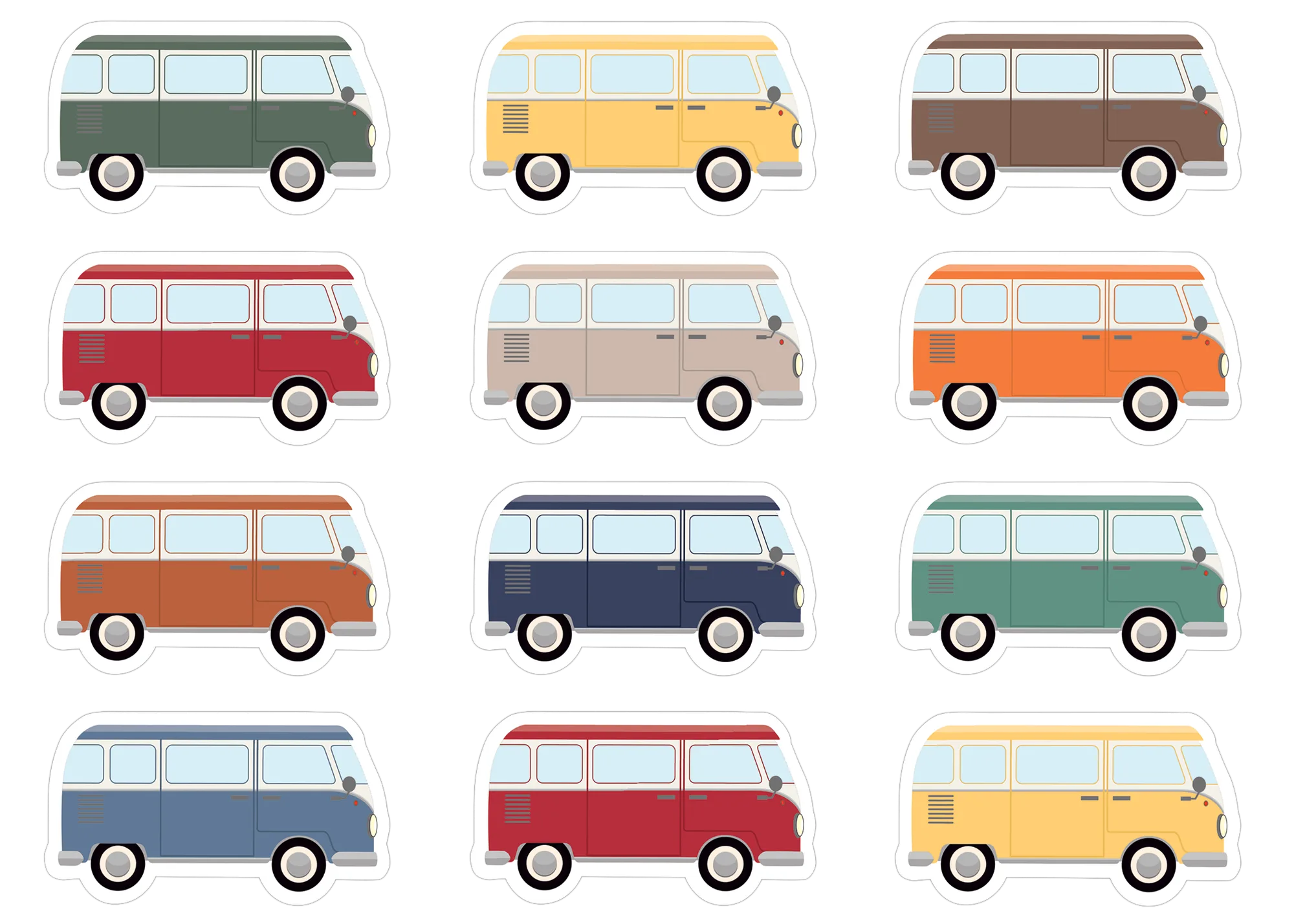 Moving Mountains Road Trip Camper Vans Mini Accents