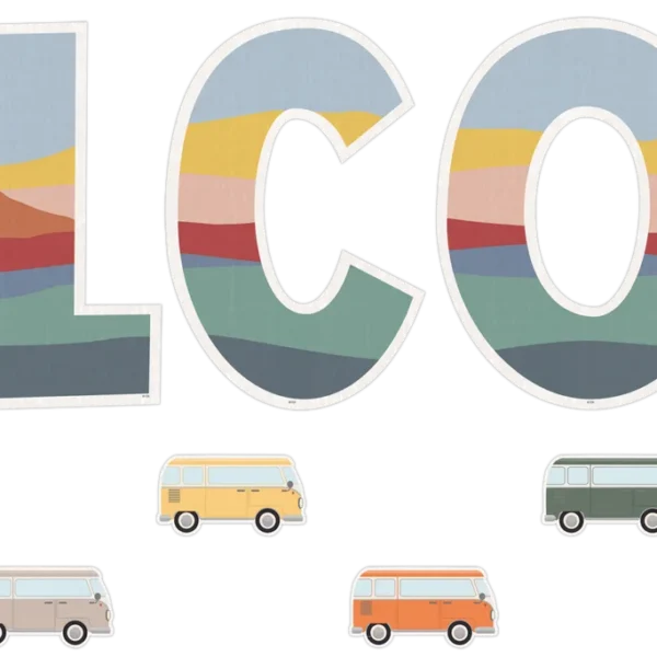 Moving Mountains Road Trip Welcome Bulletin Board
