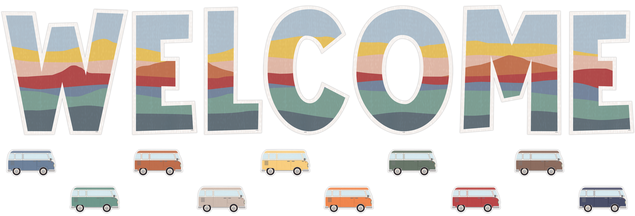 Moving Mountains Road Trip Welcome Bulletin Board