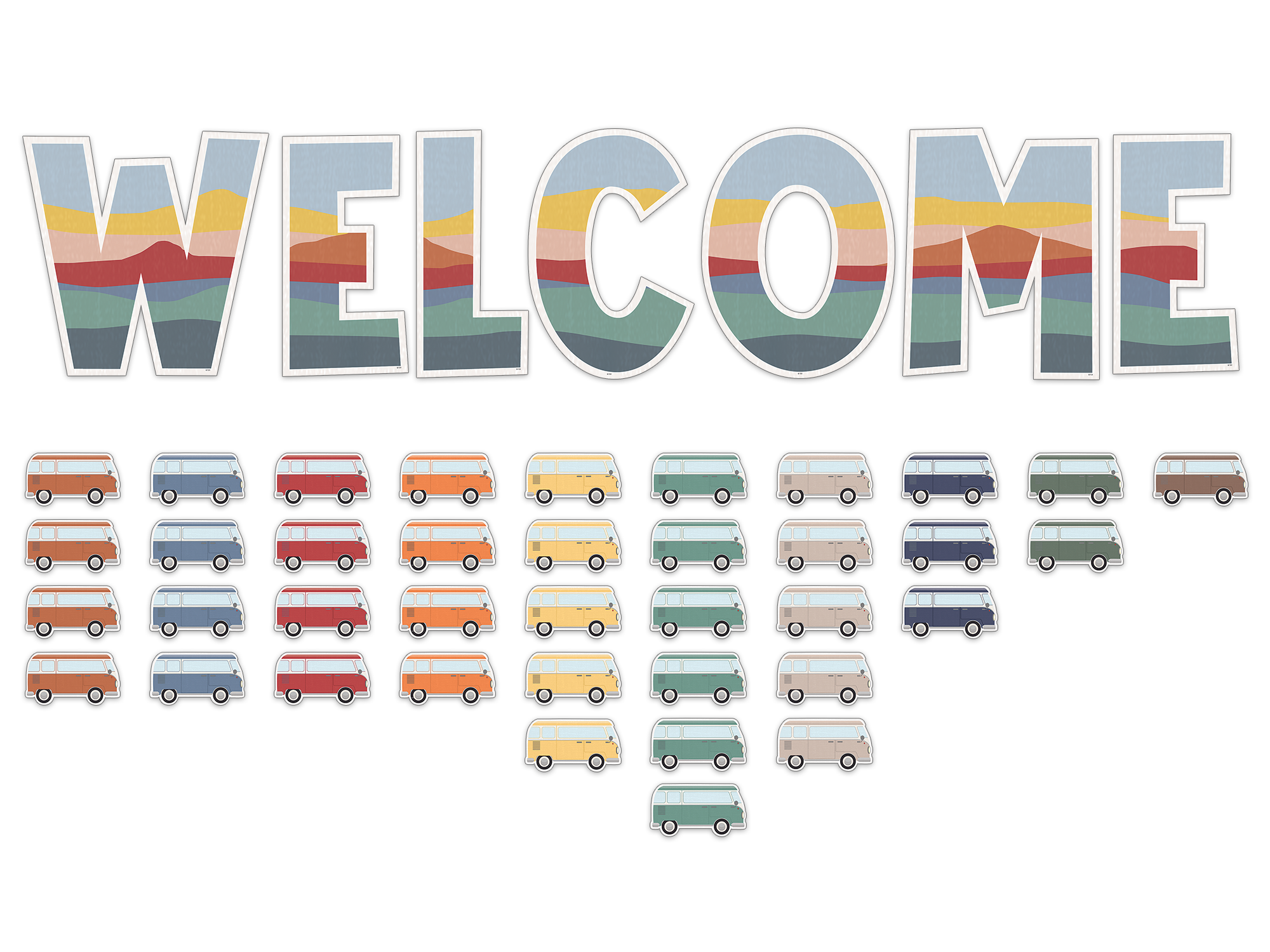 Moving Mountains Road Trip Welcome Bulletin Board - Image 2